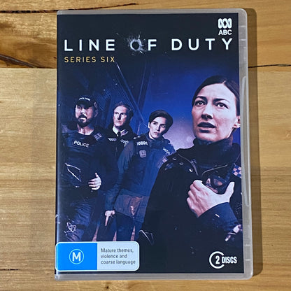 Line of Duty DVD Series 6 British Crime Series PAL 4 2-Disc Set VGC