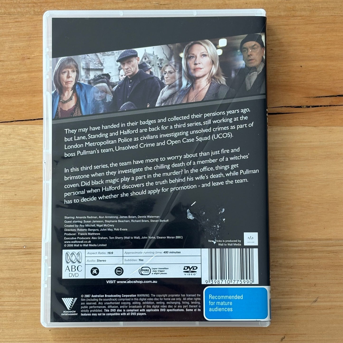 New Tricks Series 1-5,9+10 DVD BBC Detective Show Cold Case PAL 4 VGC