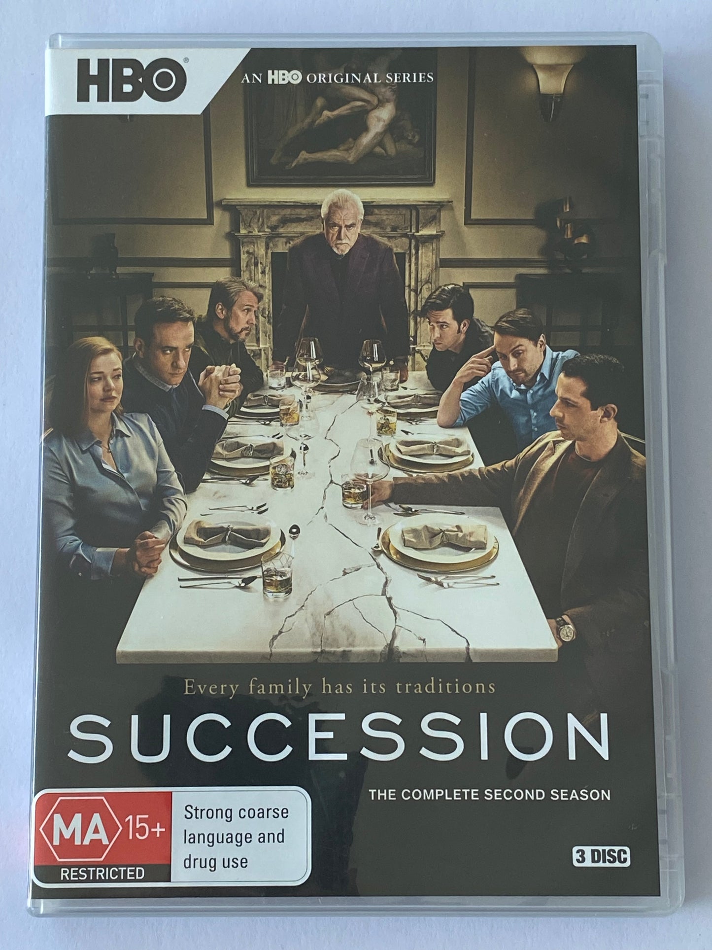 Succession Complete First & Second Seasons DVD 3-Disc Sets PAL 4 VGC