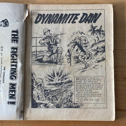 Commando War Comic #638 Dynamite Dan 1972