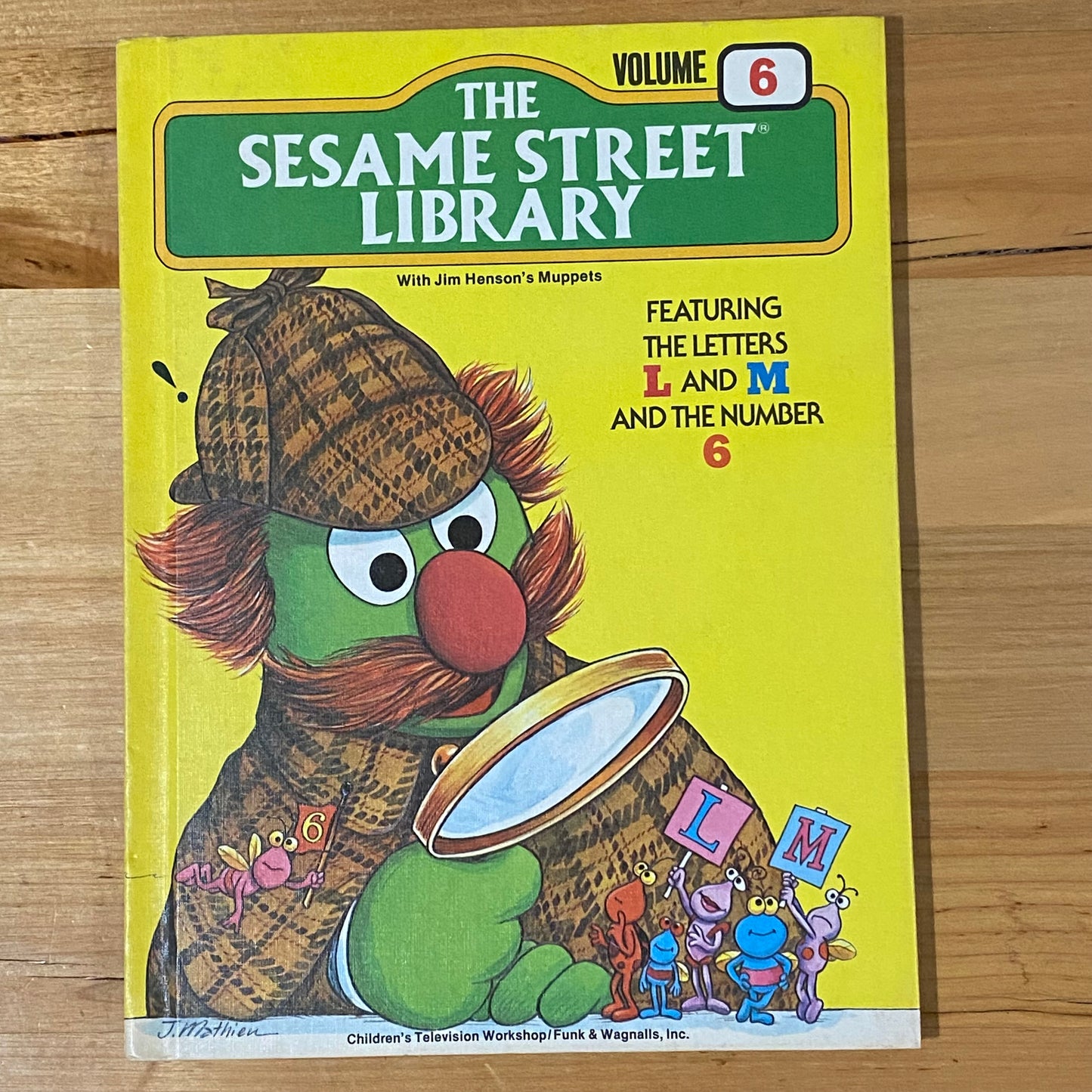 The Sesame Street Library Complete Set Jim Henson 1978-79 Hardcovers GD