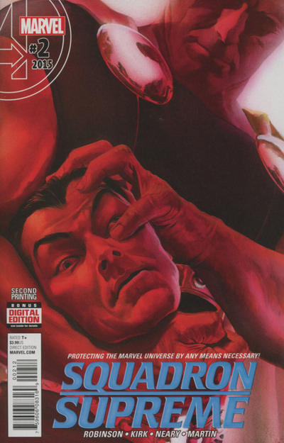 Squadron Supreme (2016) #2 Alex Ross 2nd Printing Variant NM