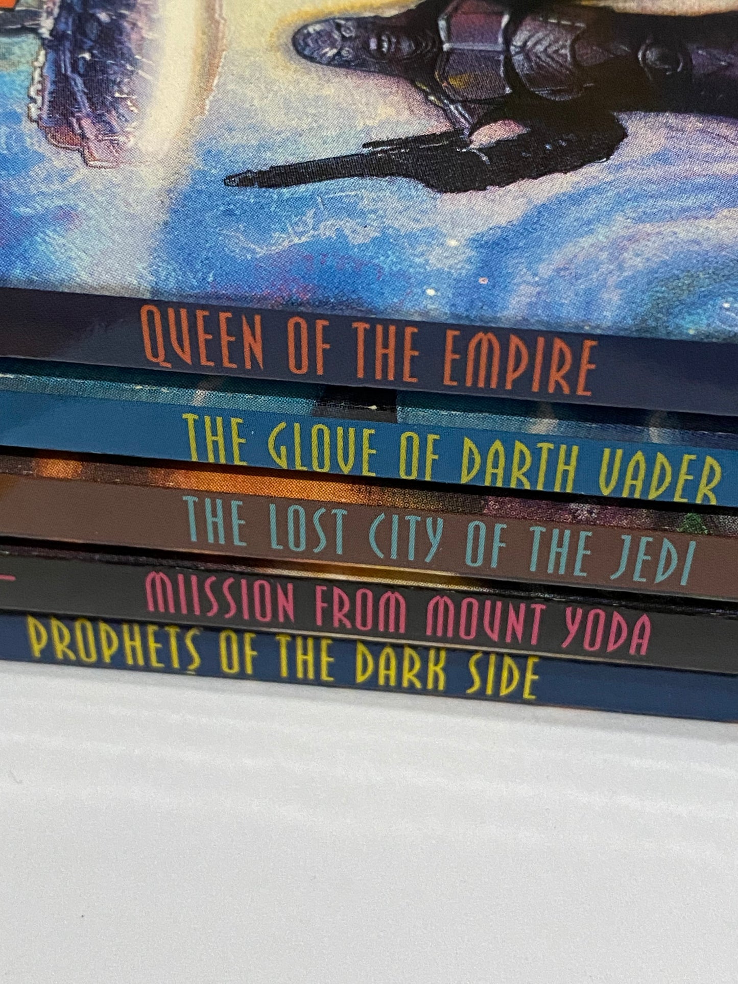 Star Wars "Jedi Prince" 5-Book Bundle Paul Davids & Hollace Davids Paperback 1992 GD