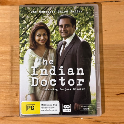 The Indian Doctor Series 1-3 Complete DVD British Comedy-Drama PAL 4 VGC