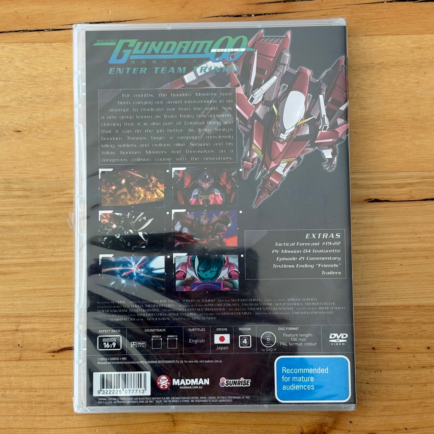 Mobile Suit Gundam 00 Parts 1,3-6 DVD Anime PAL 4 New Sealed