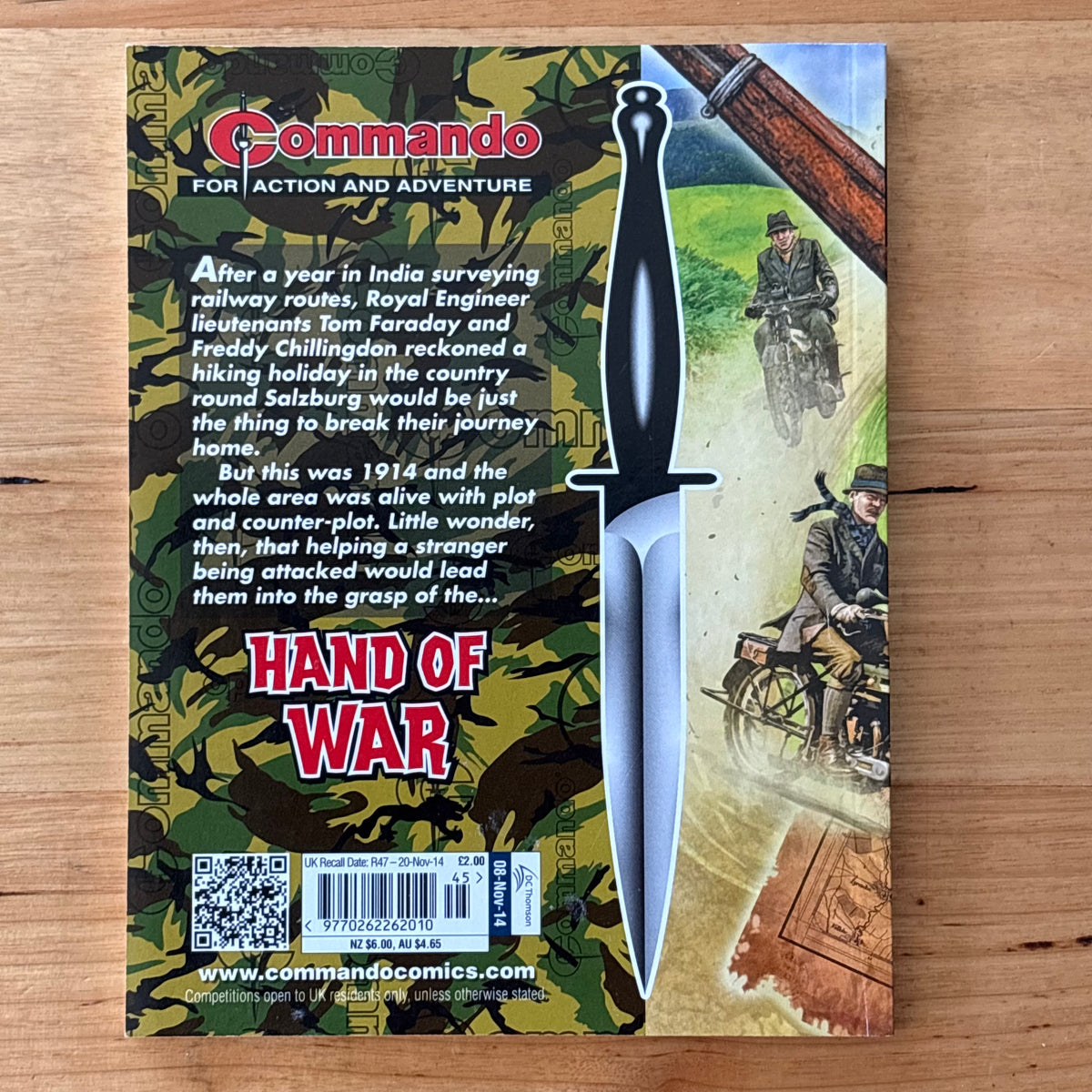 Commando War Comic Bundle x 10 Bundle Printed 2014 DC Thomson 81