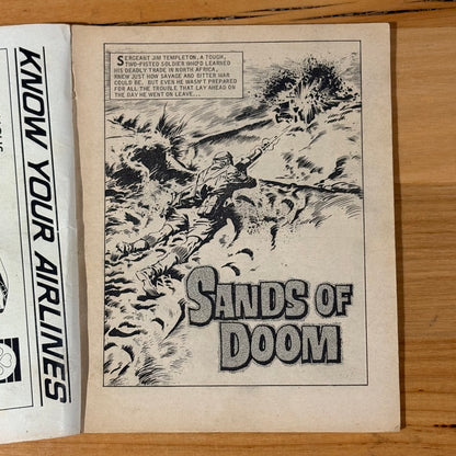 Commando War Comic #644 Sands Of Doom 1972
