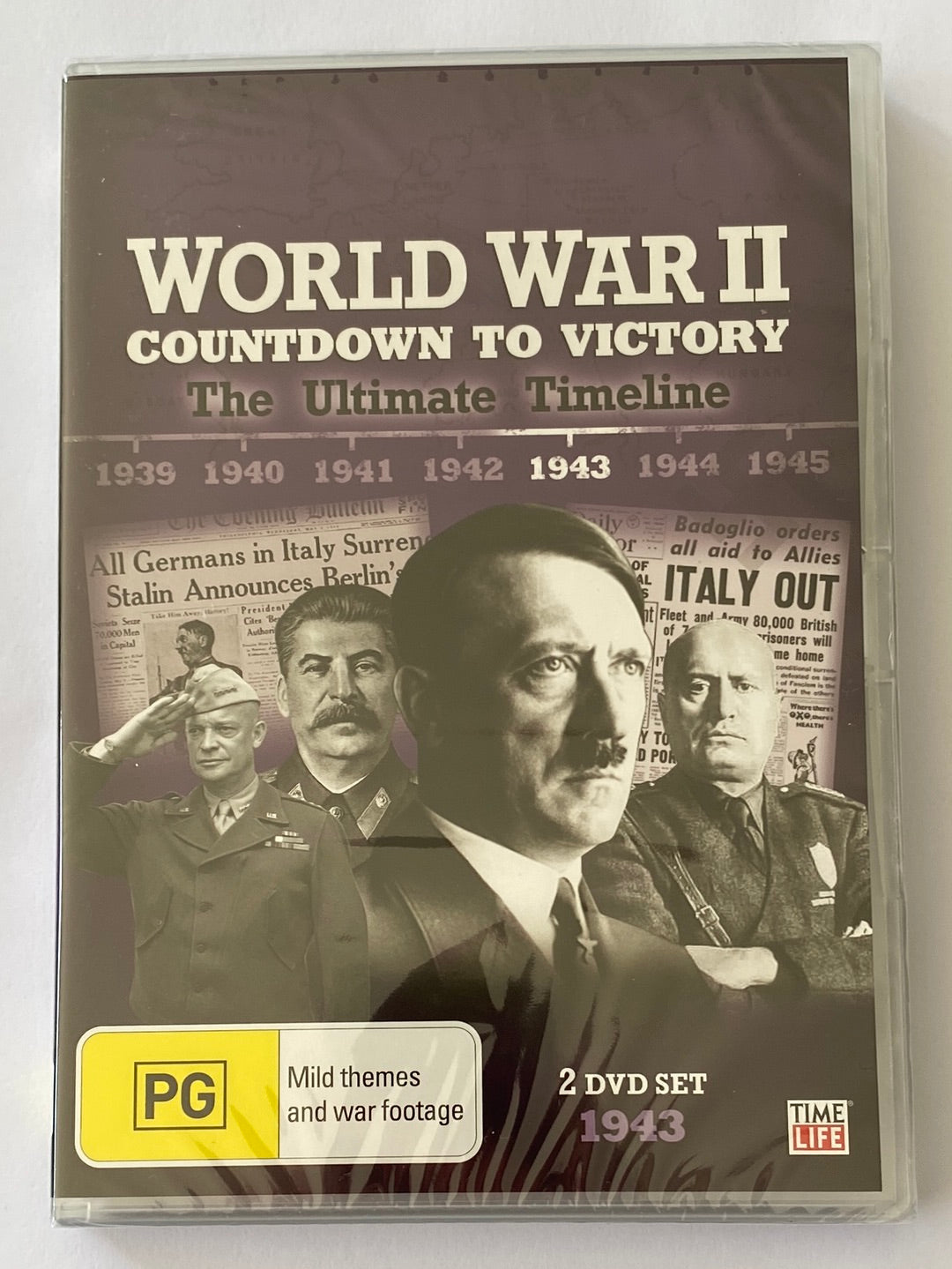 World War Two Countdown to Victory DVD The Ultimate Timeline Time Life 11-Disc Set VGC