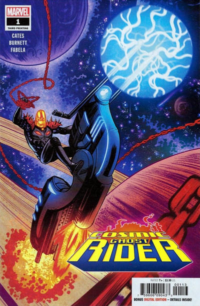 Cosmic Ghost Rider (2016) #1 Dylan Burnett 3nd Printing Variant NM