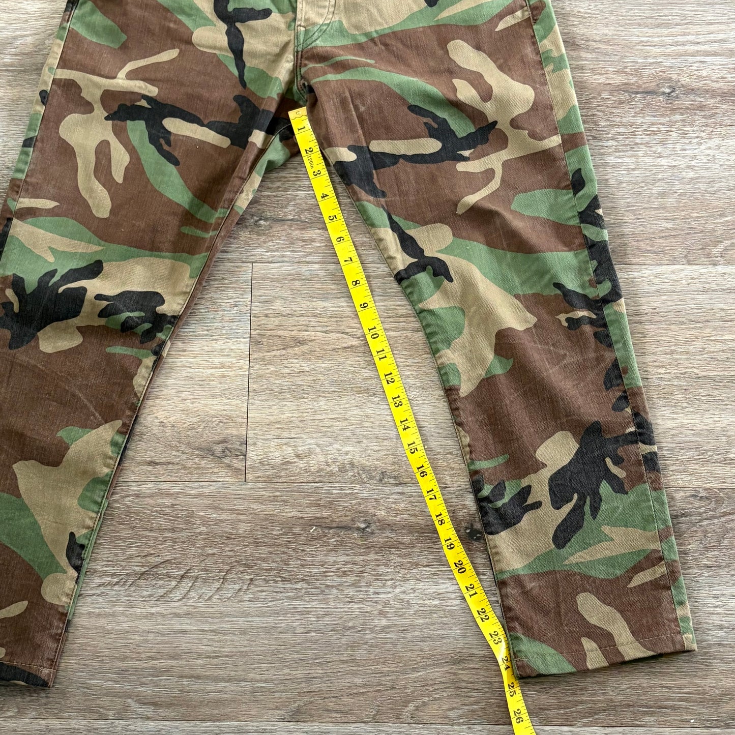 Polo Ralph Lauren Cargo Pants Camoflauge Pattern Mens Sz 82A Button Fly