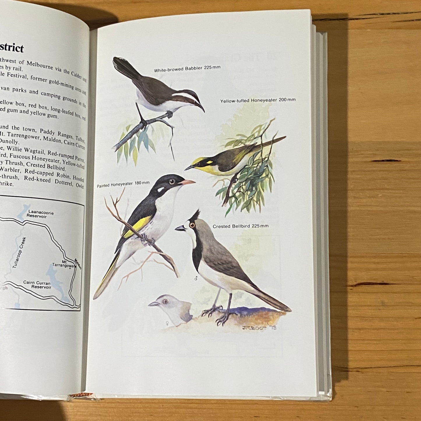 The Birds Of Victoria And Where To Find Them Hardcover Book SIGNED 1979 GD