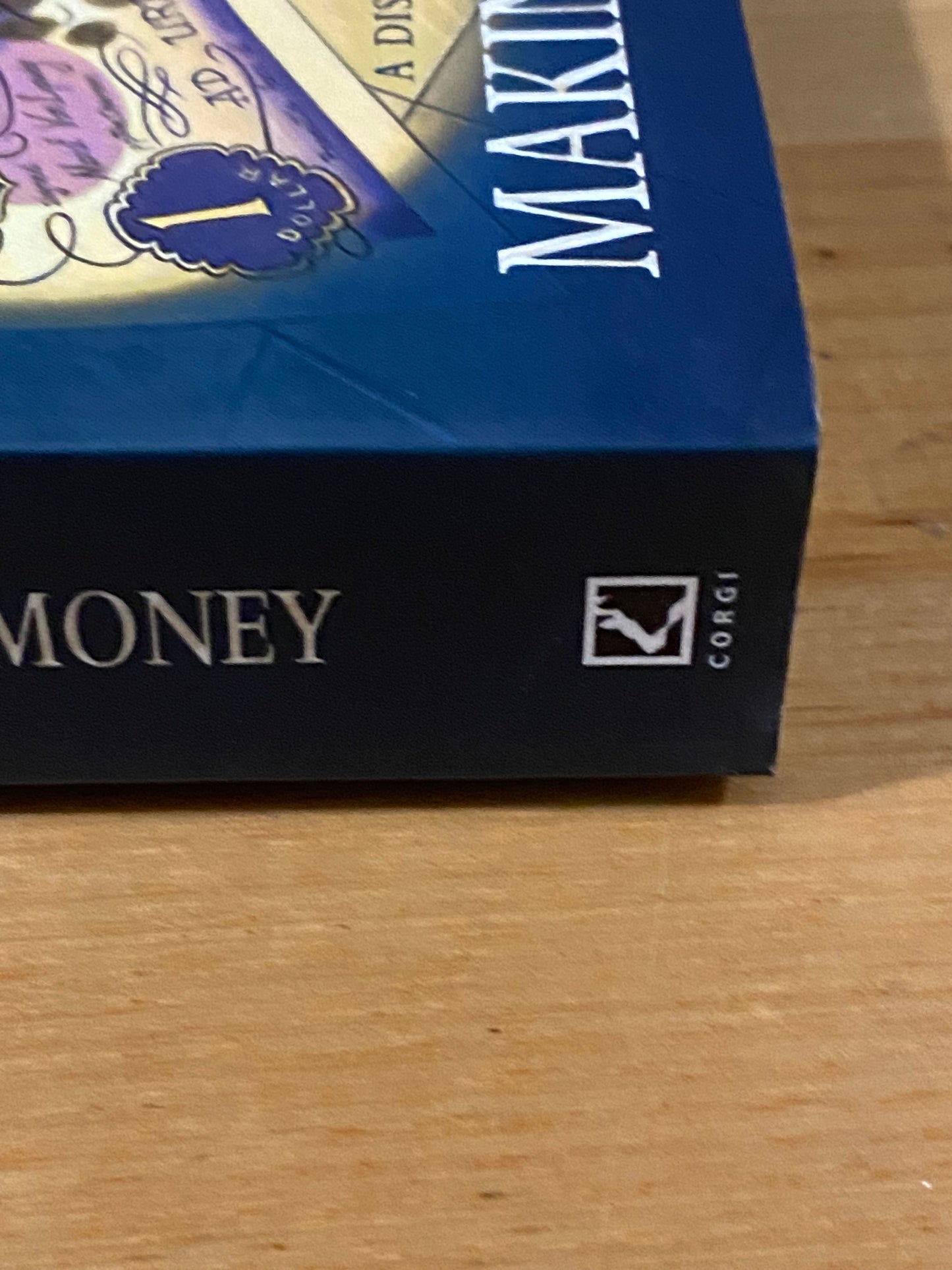 Making Money A Discworld Novel by Terry Pratchett Paperback 2014 GD