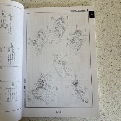 Ford Laser Owner's Manual and 1996 Model RHD Wiring Diagram Paperback GD
