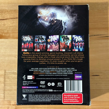 Mis-Fits Series 1-5 box-set DVD BBC Cult Drama VGC