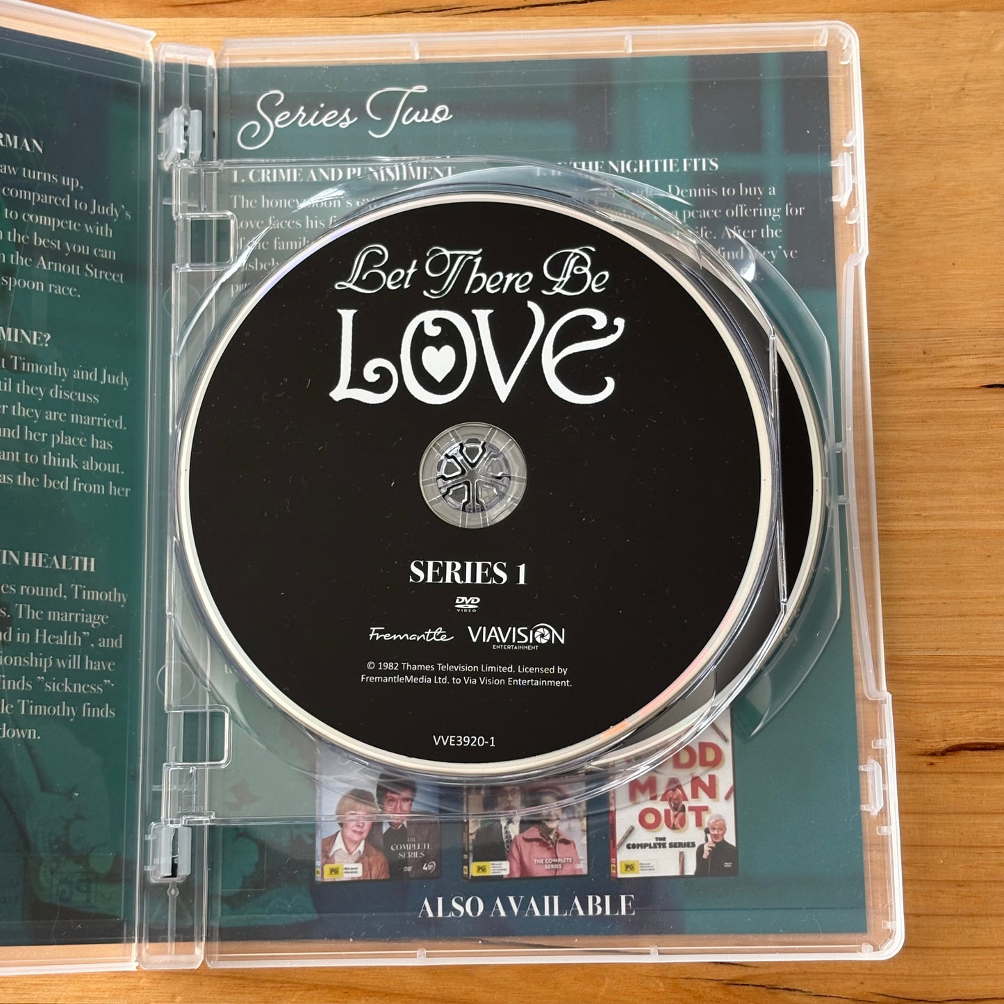 Let There Be Love DVD Paul Eddington Nanette Newman 2-Disc Set PAL 4 VGC