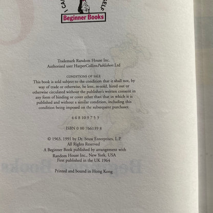 Dr Seuss's ABC Dr Seuss Book Hardcover GD