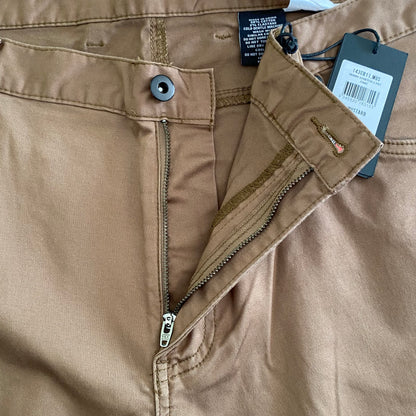 Tarocash Men’s Pants Mustard Sz 42-inch Waist Regular Zip Fly New With Tags