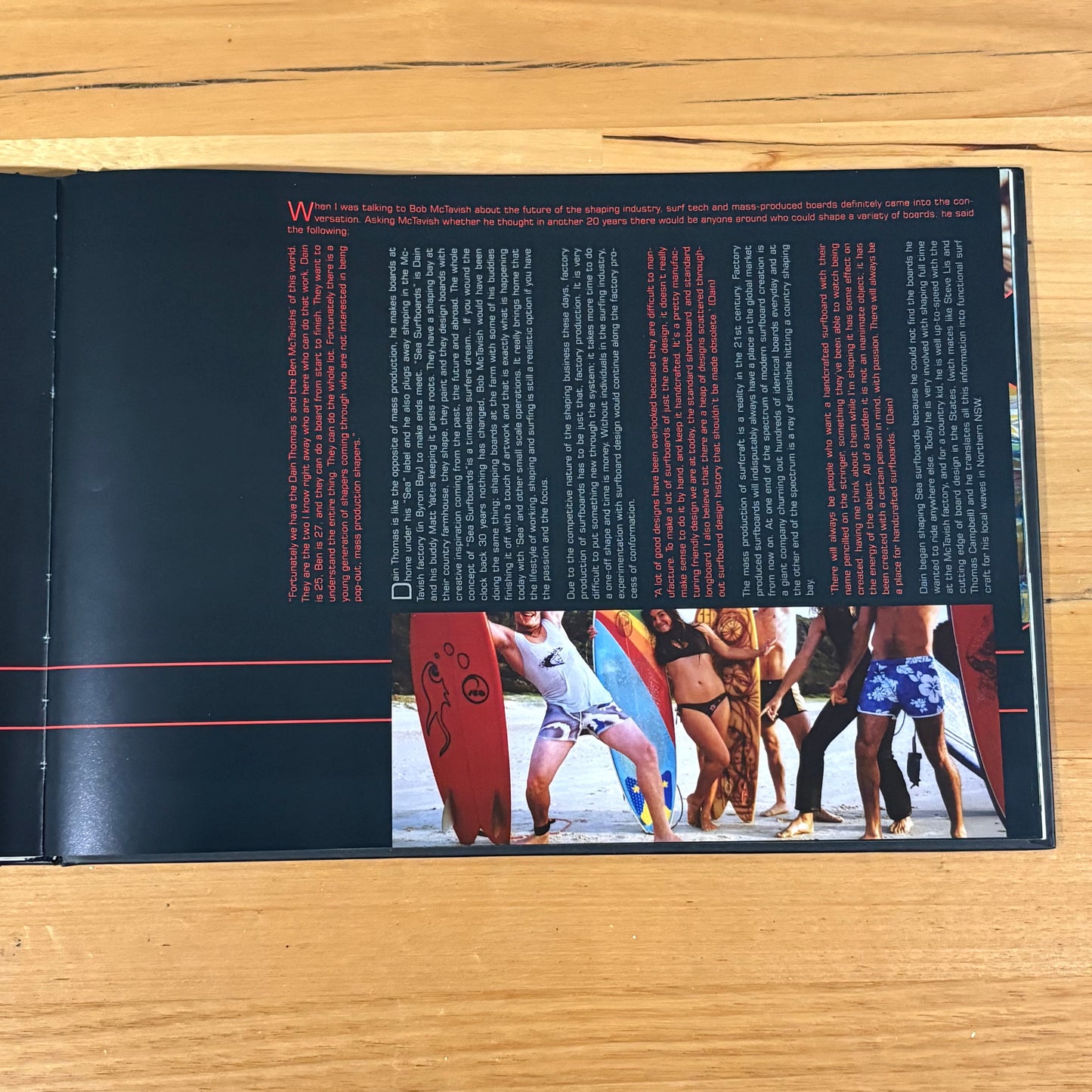 Switch-Foot Surfing Art Music Book Australian Surfing Culture and History Hardcover