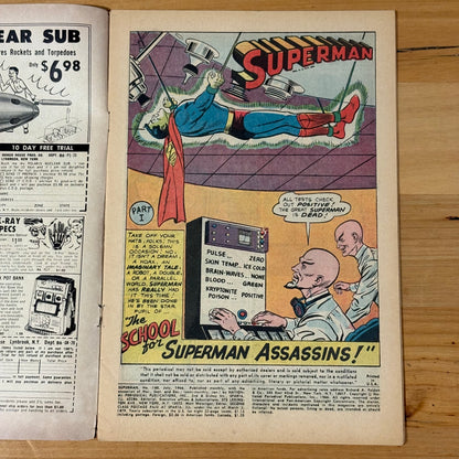 Superman (1939) #188 DC Comics Silver Age Grade GOOD