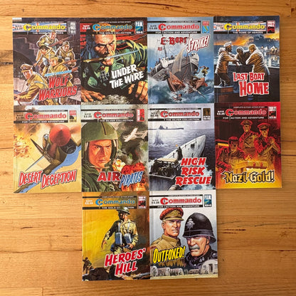 Commando War Comic Bundle x 10 Printed 2018 DC Thomson 103