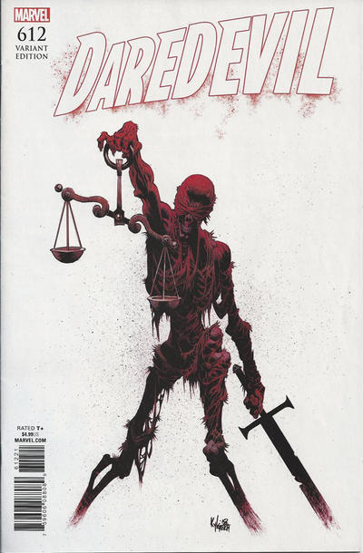 Daredevil (2016) #612 Kyle Hotz Variant Cover