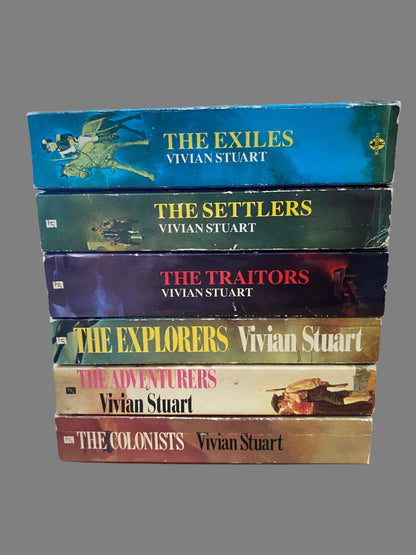 The Australians by Vivian Stuart William Stuart Long Complete Set Bundle GD