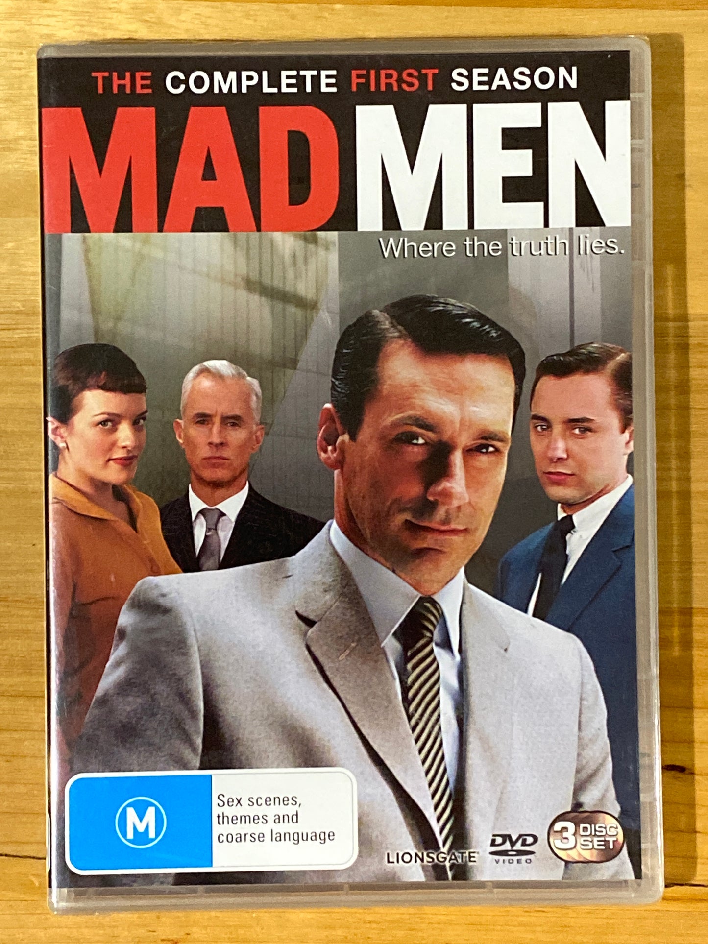 Mad Men Seasons 1-3 DVD Jon Hamm American Drama PAL 4 Brand New Sealed