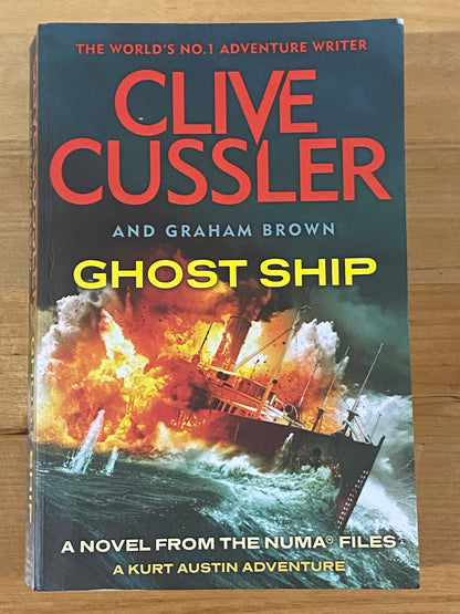 17 Clive Cussler Paperback Novels