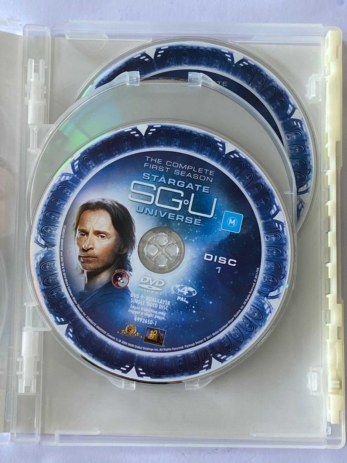 Stargate SG:U Extended Pilot & Complete First Season DVD PAL 4 VGC