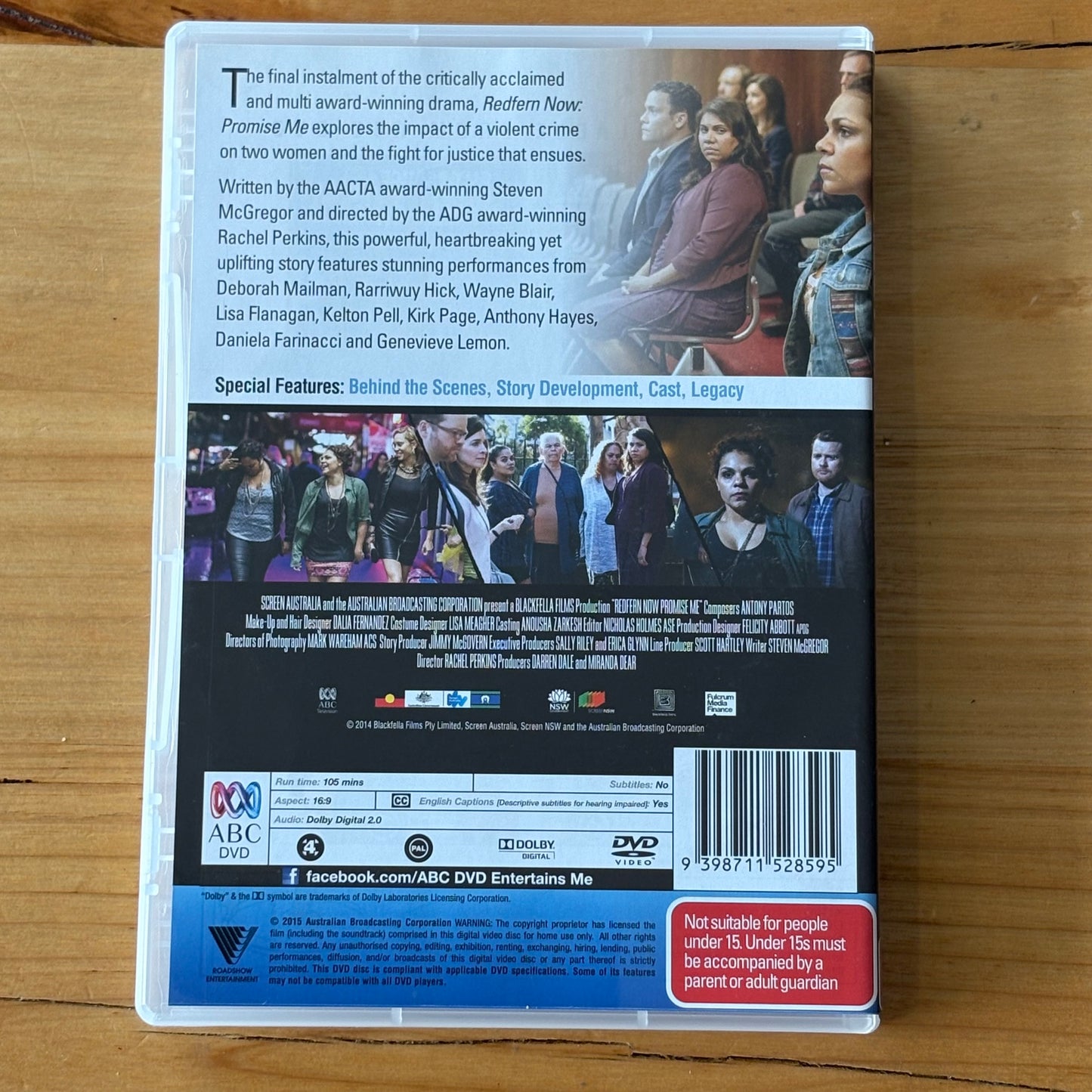 Redfern Now 1 & 2 and Promise Me DVD Australian Drama Complete Set PAL 4 VGC