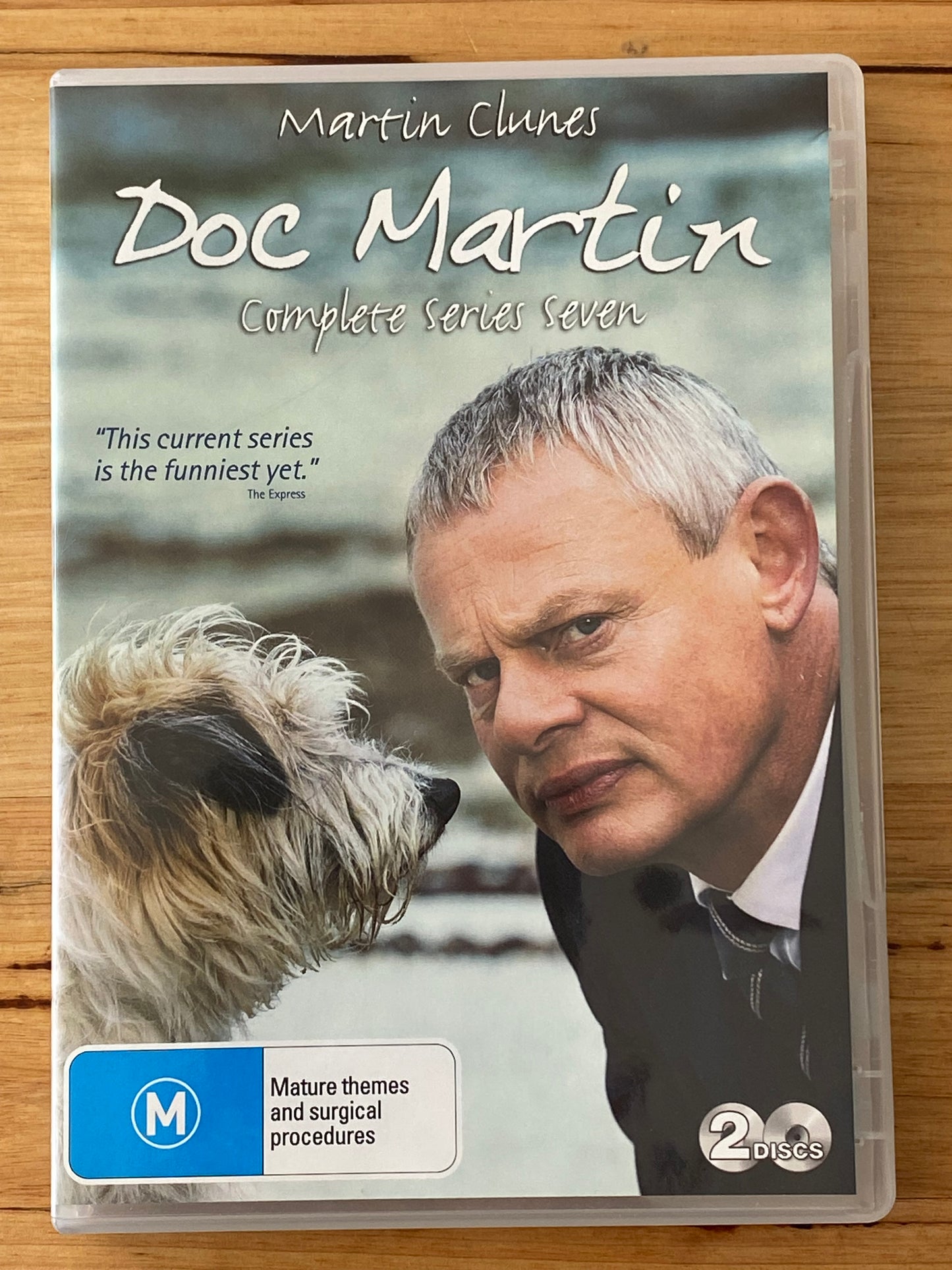 Doc Martin Complete Series Seven DVD Martin Clunes PAL 4 2-Disc VGC