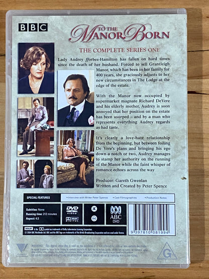 To the Manor Born Series 1-3 + 25th Wedding Anniversary Special DVD BBC PAL 4 VGC