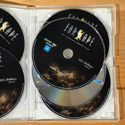 Farscape Complete Season 4 DVD Sci-Fi 6-Disc PAL 4 VGC
