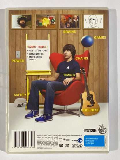 Important Things With Demetri Martin DVD Season One PAL 4 VGC