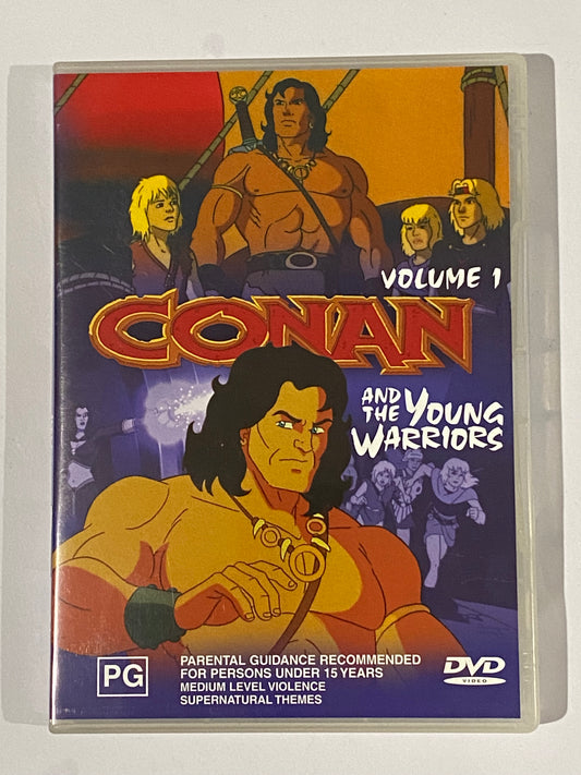 Conan And The Young Warriors Volume 1 DVD Animation PAL 4 VGC