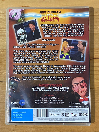 Jeff Dunham Collector's Edition DVD Boxset 4-Disc Set PAL 4 VGC