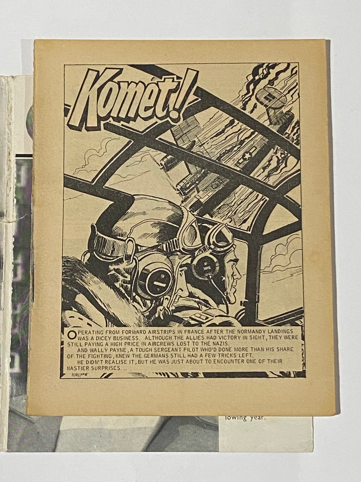 Commando War Comic #714 Komet 1973