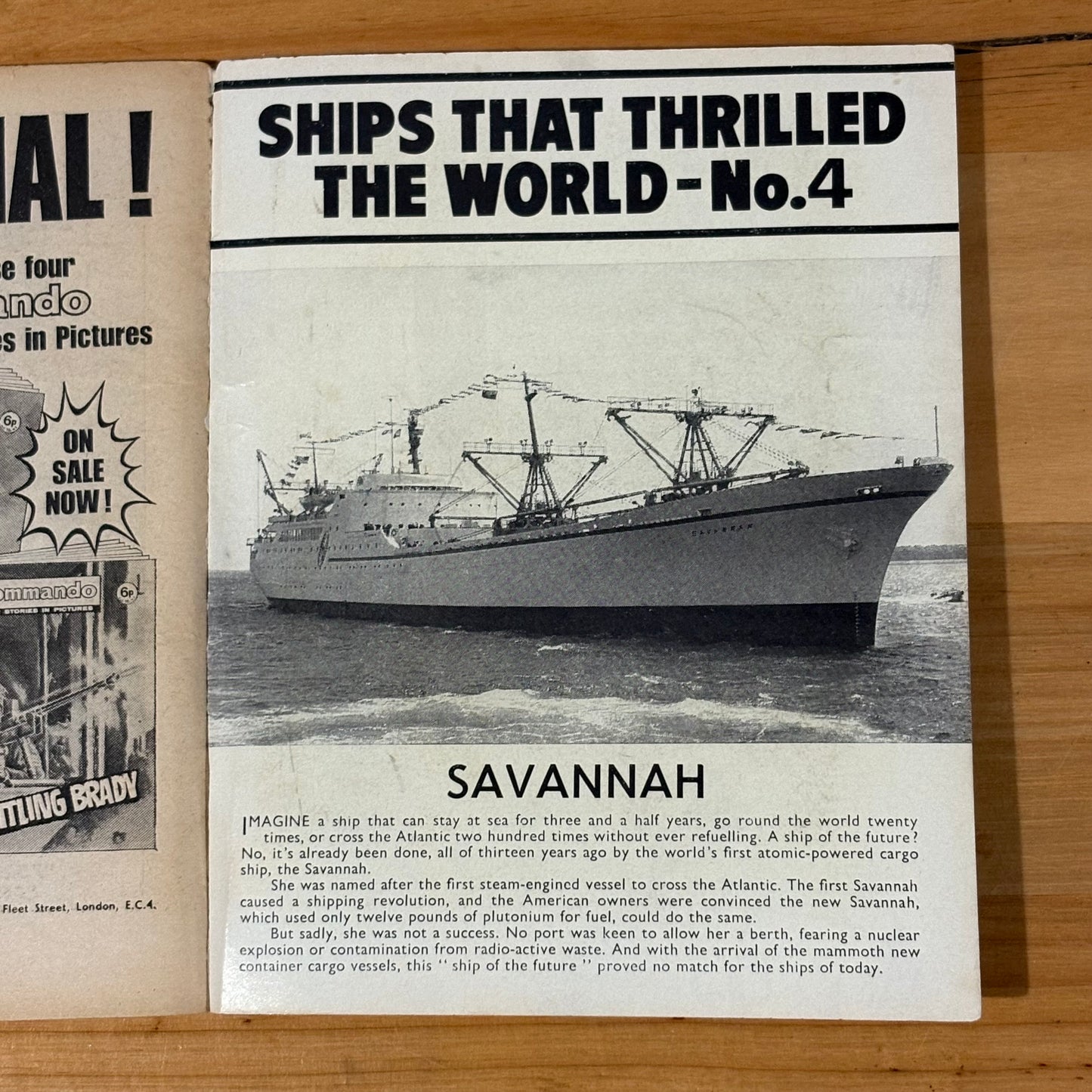 Commando War Comic #654 Never Give In 1972