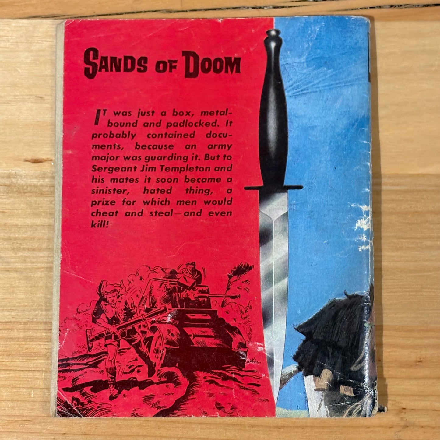 Commando War Comic #644 Sands Of Doom 1972