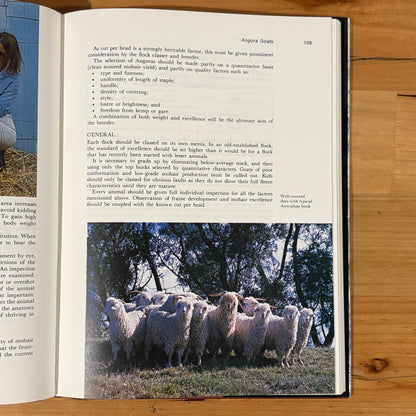 Wool and Mohair Producing Better Natural Fibres Hardcover 1979 GD