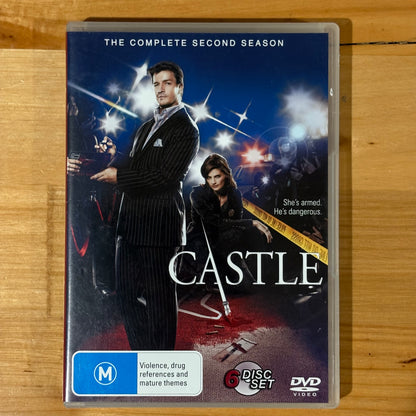 Castle Seasons 1-8 Complete DVD Nathan Fillion US Police Drama PAL 4 VGC