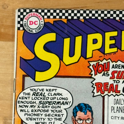 Superman (1939) #198 DC Comics Silver Age Grade FAIR