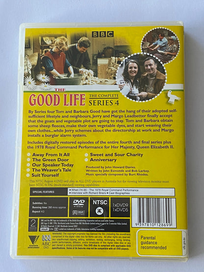 The Good Life DVD Series 1-4 Complete Set BBC NTSC 4 VGC