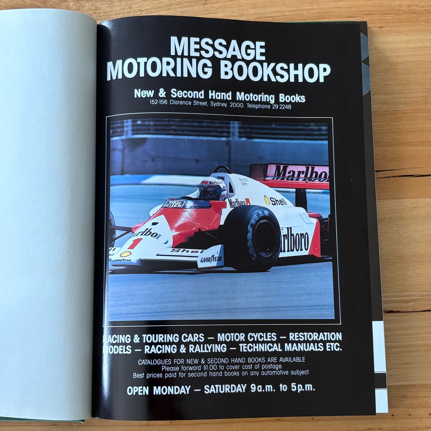 Australian Motor Racing Year 16 1986/87 Hardcover GD
