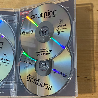 Scorpion Seasons 1 & 2 DVD 6-Disc Sets PAL 4 VGC