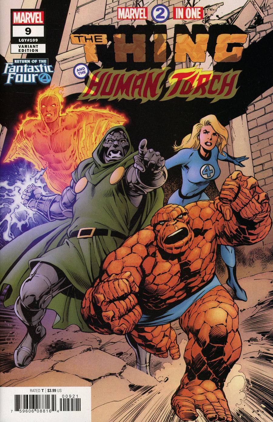 MARVEL 2-IN-ONE (2018) #9 DAVIS RETURN OF THE FANTASTIC FOUR VARIANT