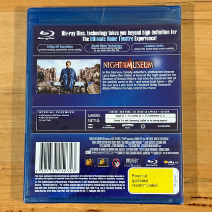 Night At The Museum Blu-ray Ben Stiller Region B New Sealed