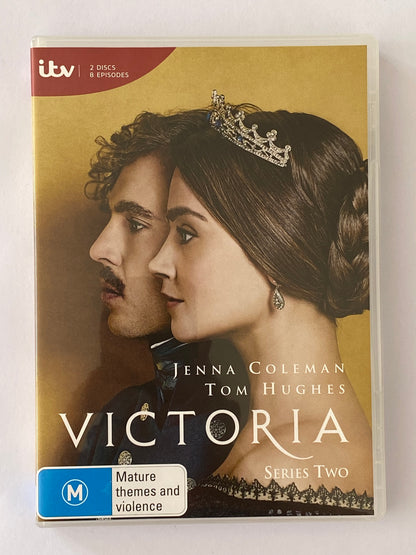 Victoria Series 2 DVD Jenna Coleman ITV Studios Drama 2-Disc PAL 4 VGC