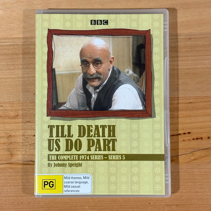 Till Death Us Do Part Complete 1972 and 1974 DVD Box-Set 4-Disc PAL 4 VGC