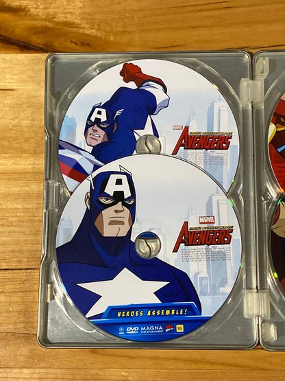 The Avengers Earths Mightiest Heroes DVD Steelbook The Complete First Season 4-Disc